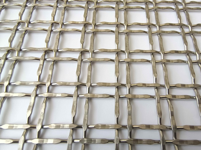 Flat Wire Stainless Steel Woven Mesh 304 316 Decorative Metal Mesh Screen -  China Decorative Mesh, Decorative Metal Mesh